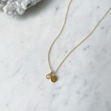 Peach Moonstone Necklace