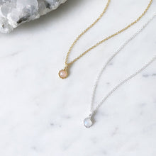 Peach Moonstone Necklace