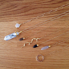 Gold Twig Necklace