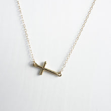 gold cross necklace shazoey