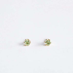 Peridot stud on sale