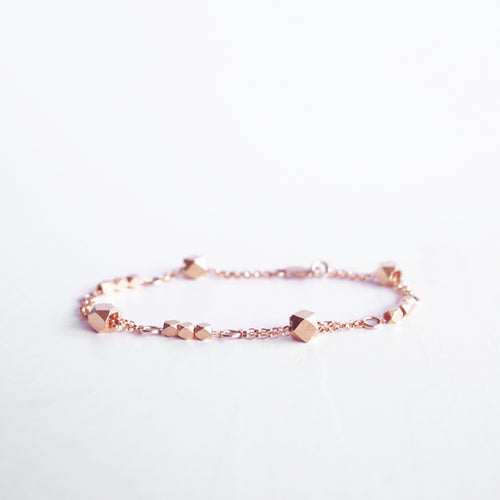 rose gold bracelet galaxy shazoey